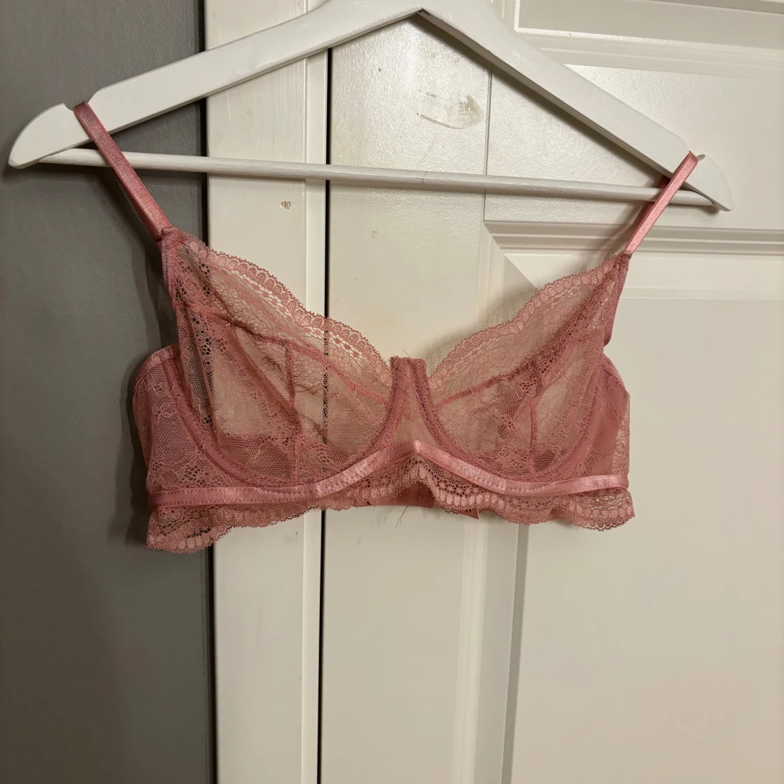 Rosa spetsbh från Hunkemöller - 1