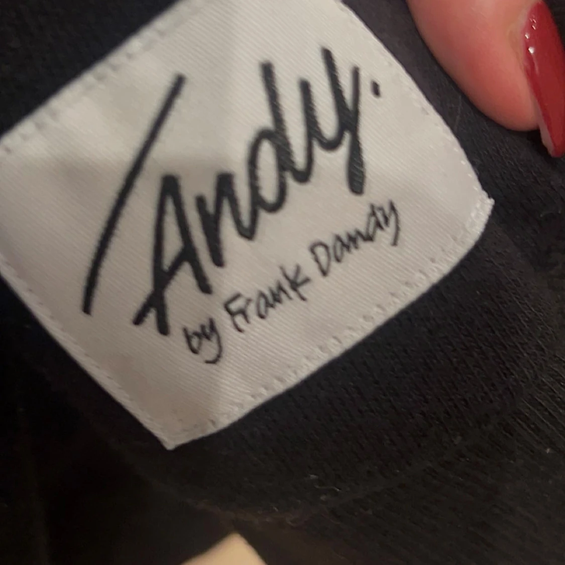 Svart sweatshirt från Frank Dandy - 1