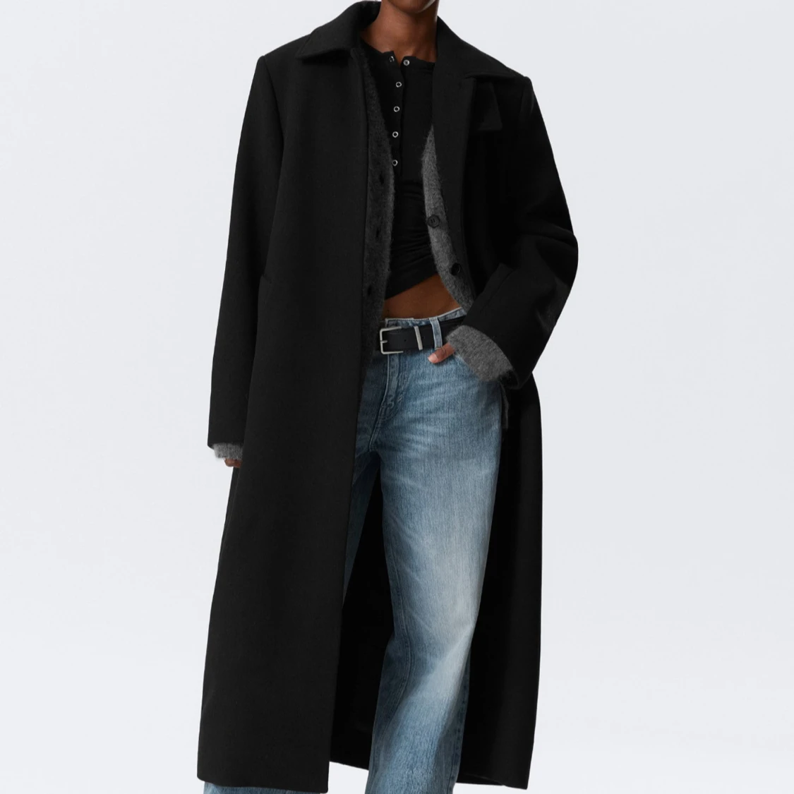 Kappa med hög krage - 3