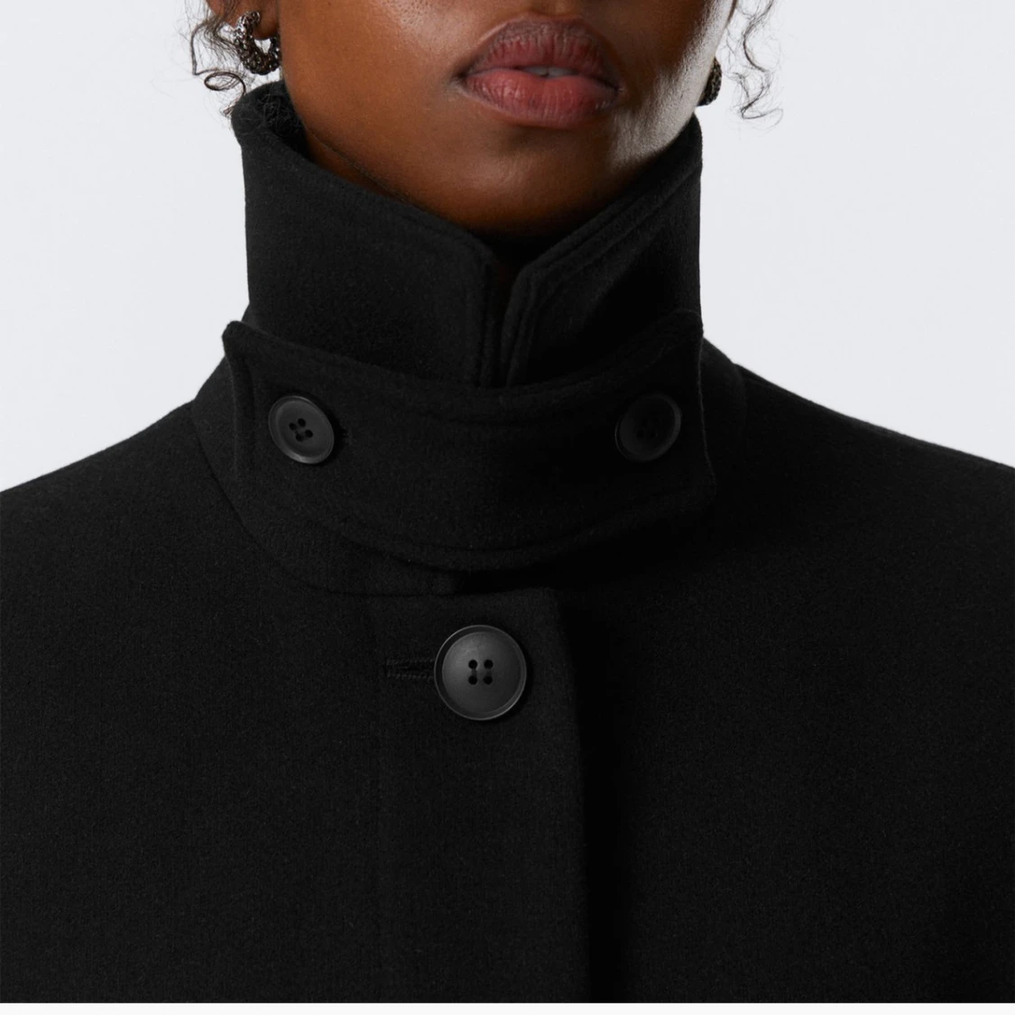 Kappa med hög krage - 1