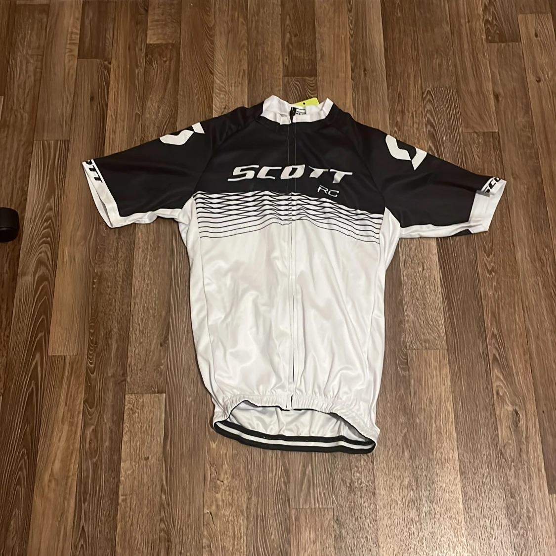 SCOTT cykeltröja svart och vit