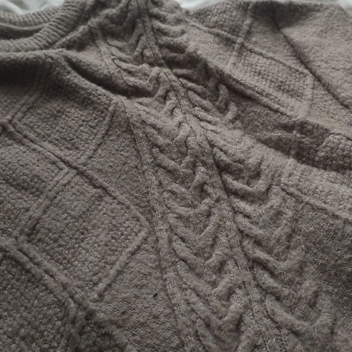 Beige stickad tröja från Rainbow - 3