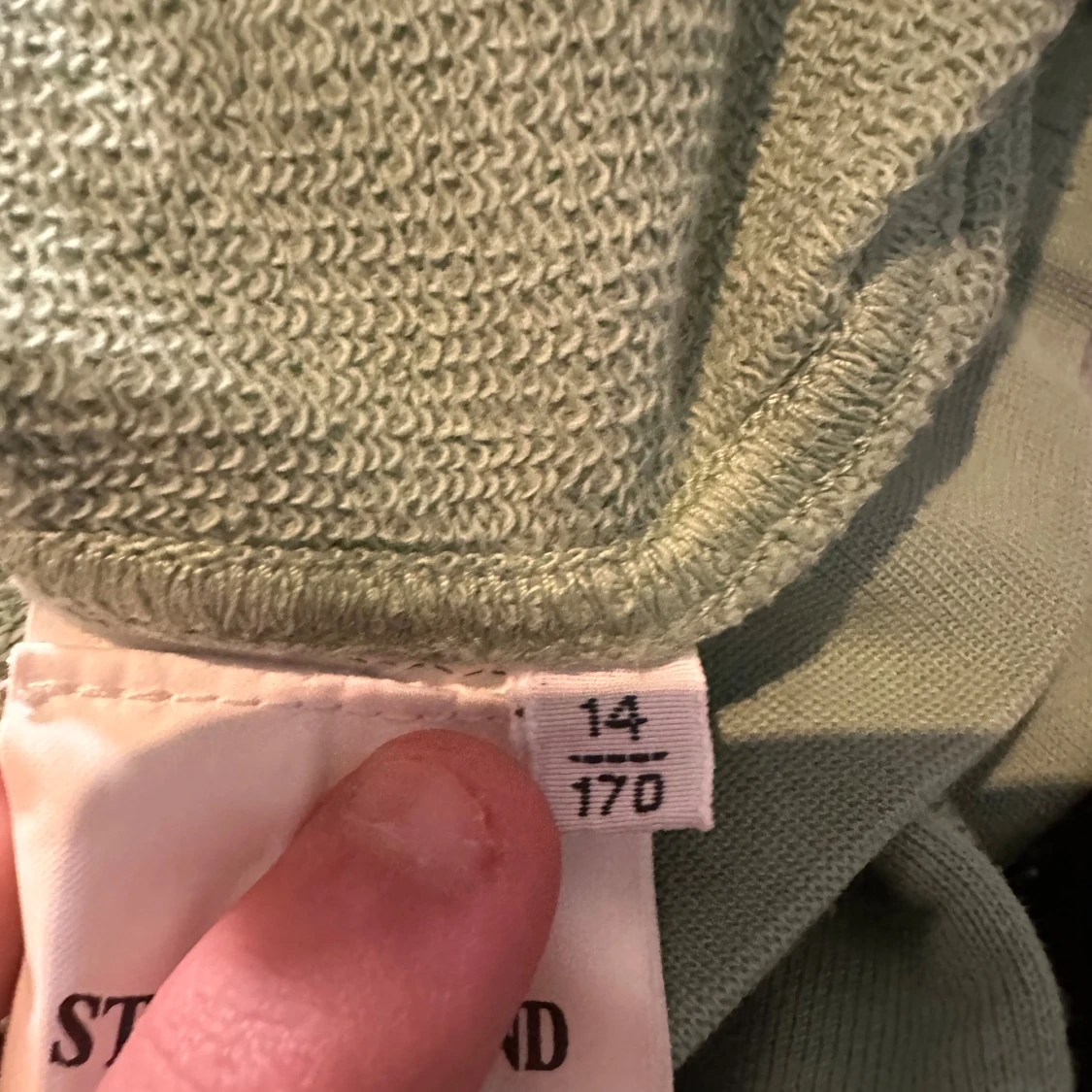 Grön Stone Island sweatshirt - 3