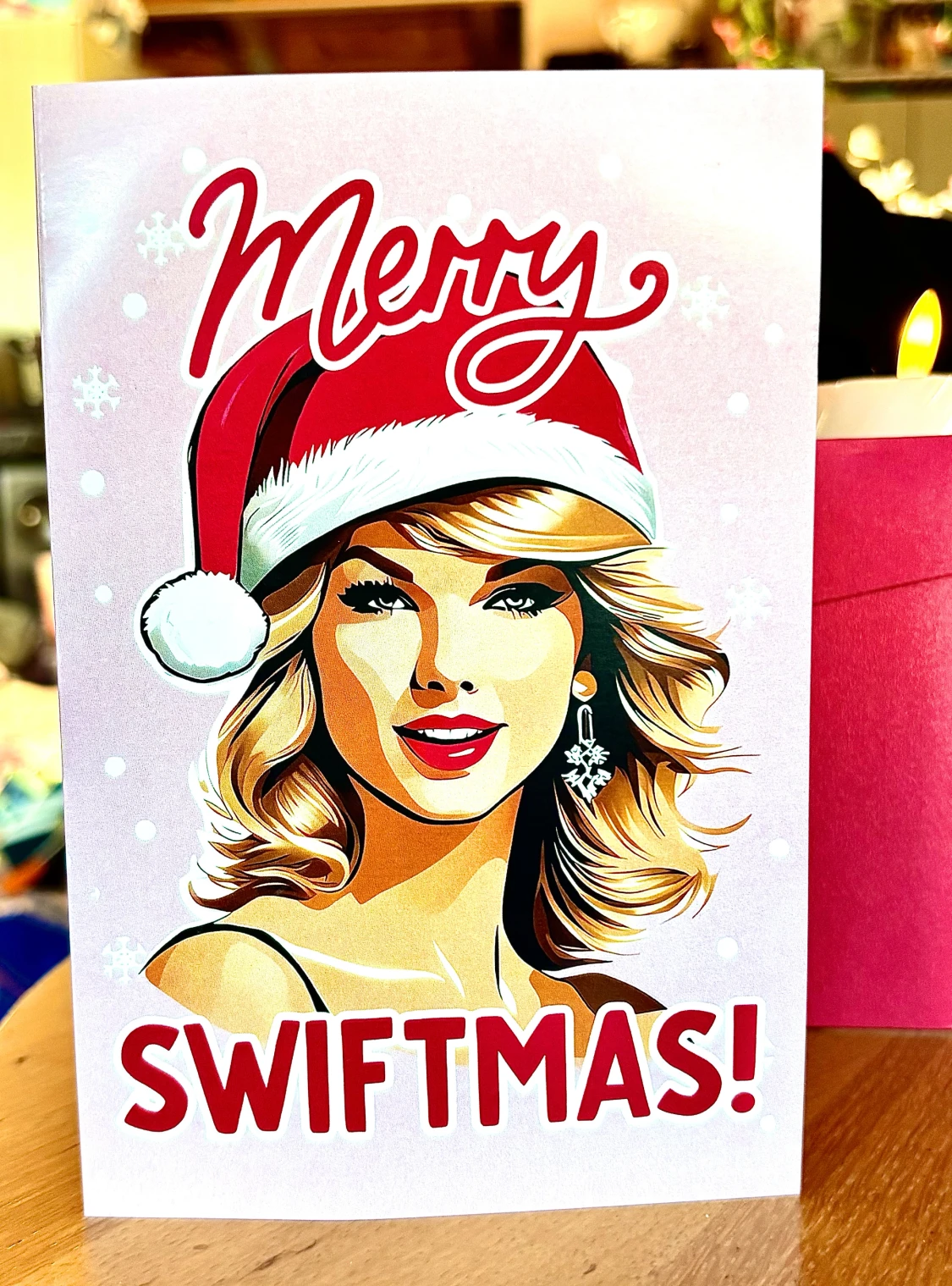 Taylor Swift ”Merry Swiftmas” julkort! - 2