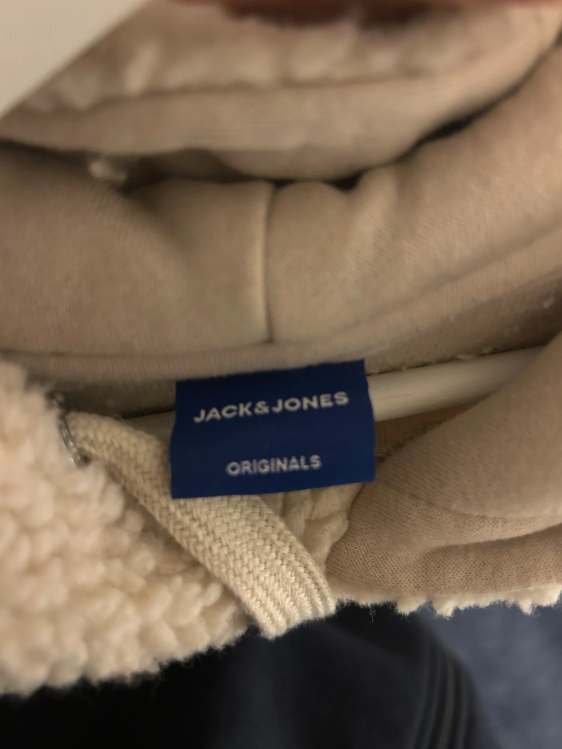 Beige teddy hoodie Jack & Jones - 2