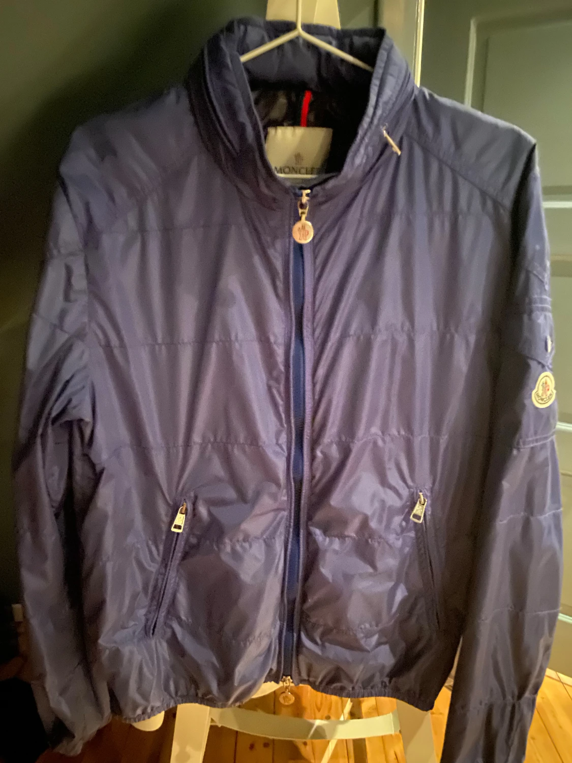 Blå vindjacka från Moncler - 1