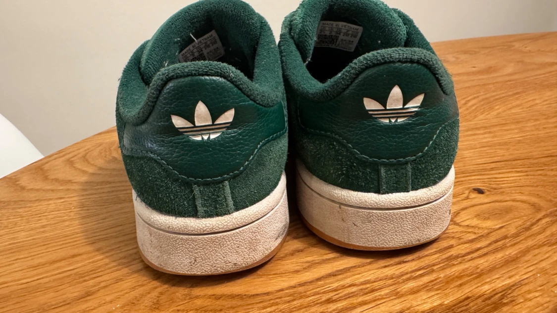 Adidas Campus sneakers gröna mocka - 3