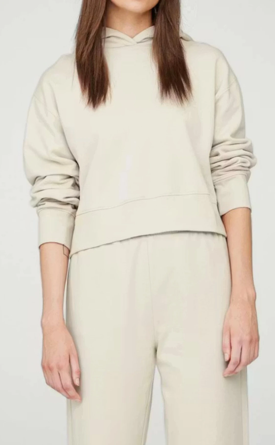 Cropped hoodie / kortare hoodie - 1