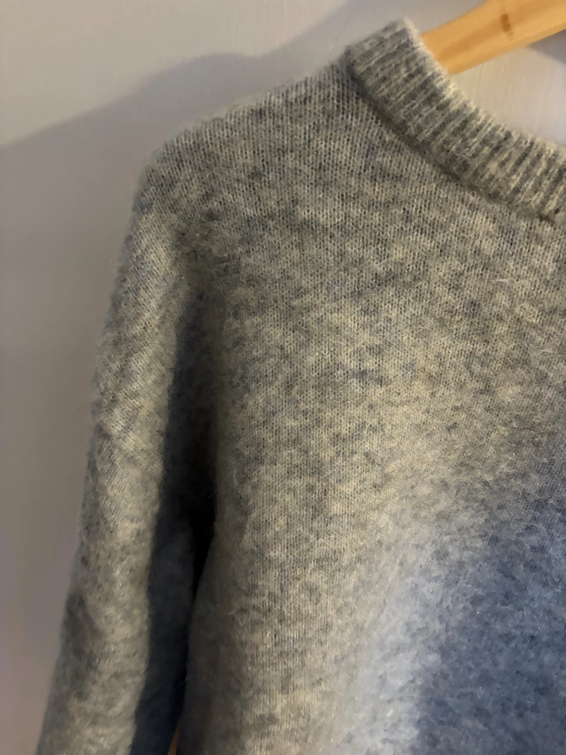 Stickad mohairtröja  - 3