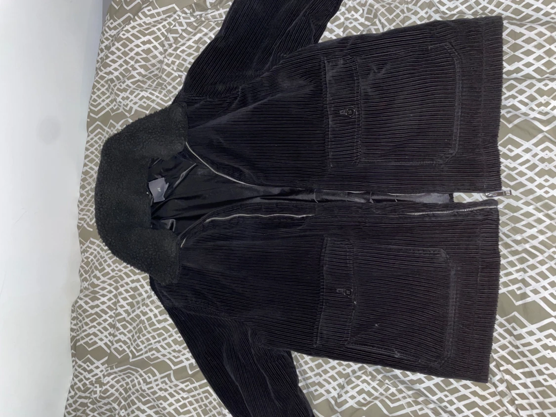 Svart manchesterjacka från H&M XXL