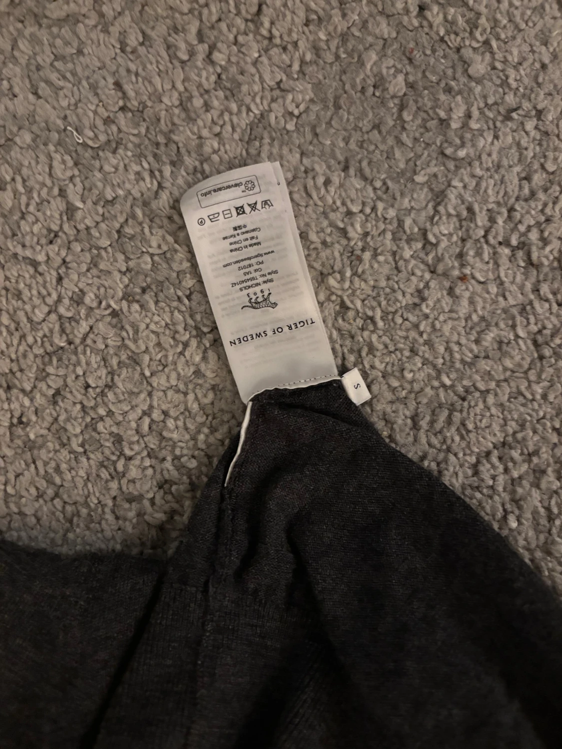 Mörkgrå merinoullströja Tiger of Sweden - 2