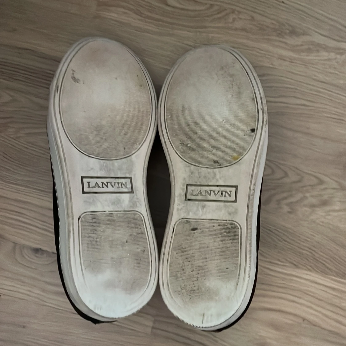 Mörkbruna Lanvin cap toe - 4