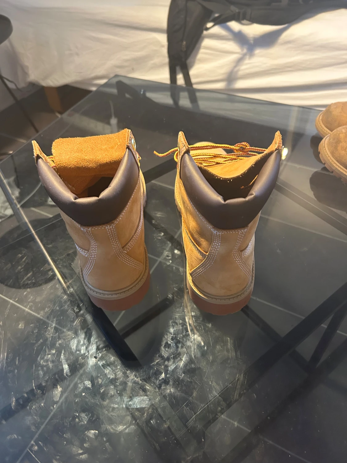 Timberland boots i mocka, beige - 1