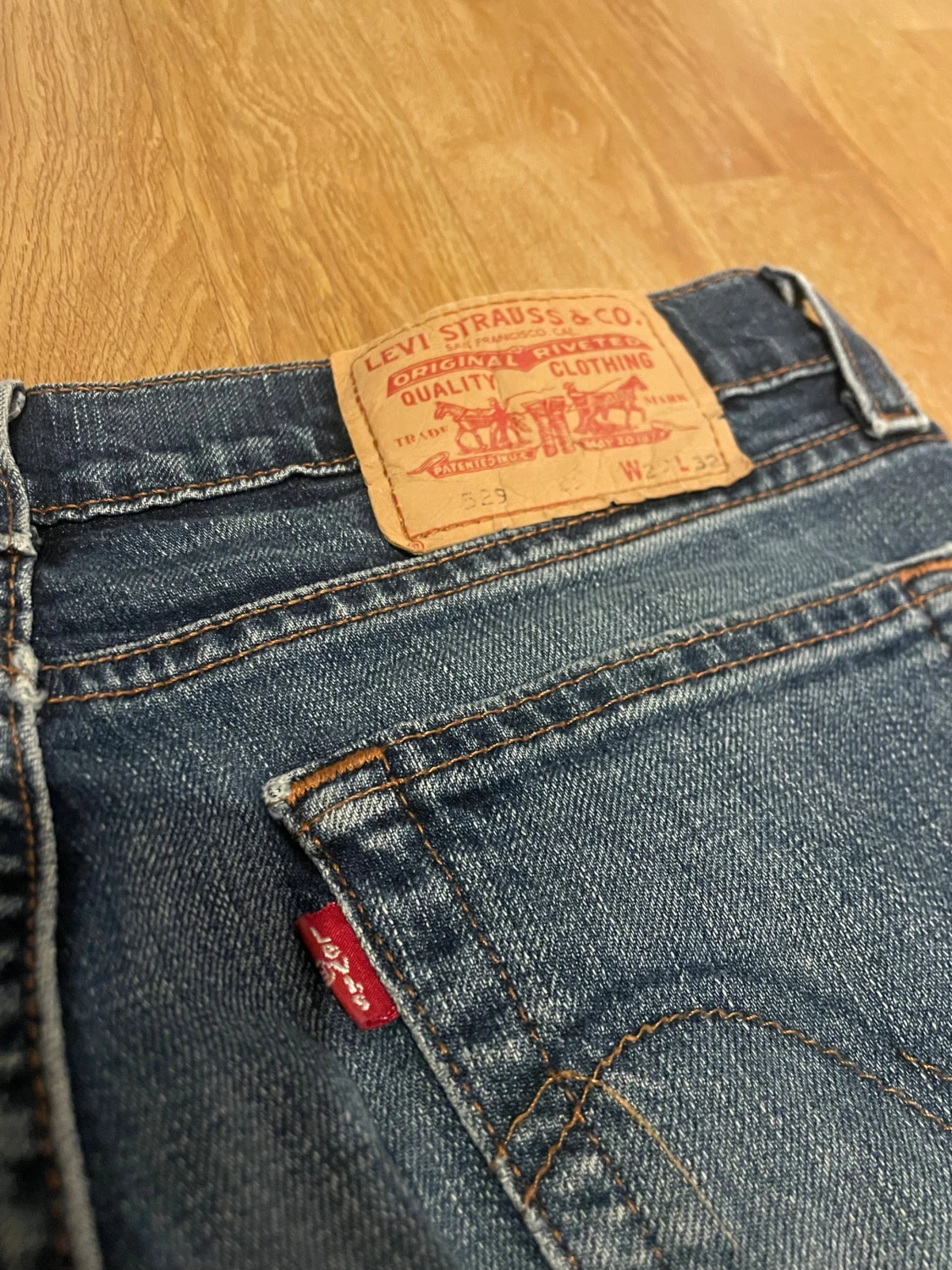 Levi's 529 bootcut jeans blå - 2