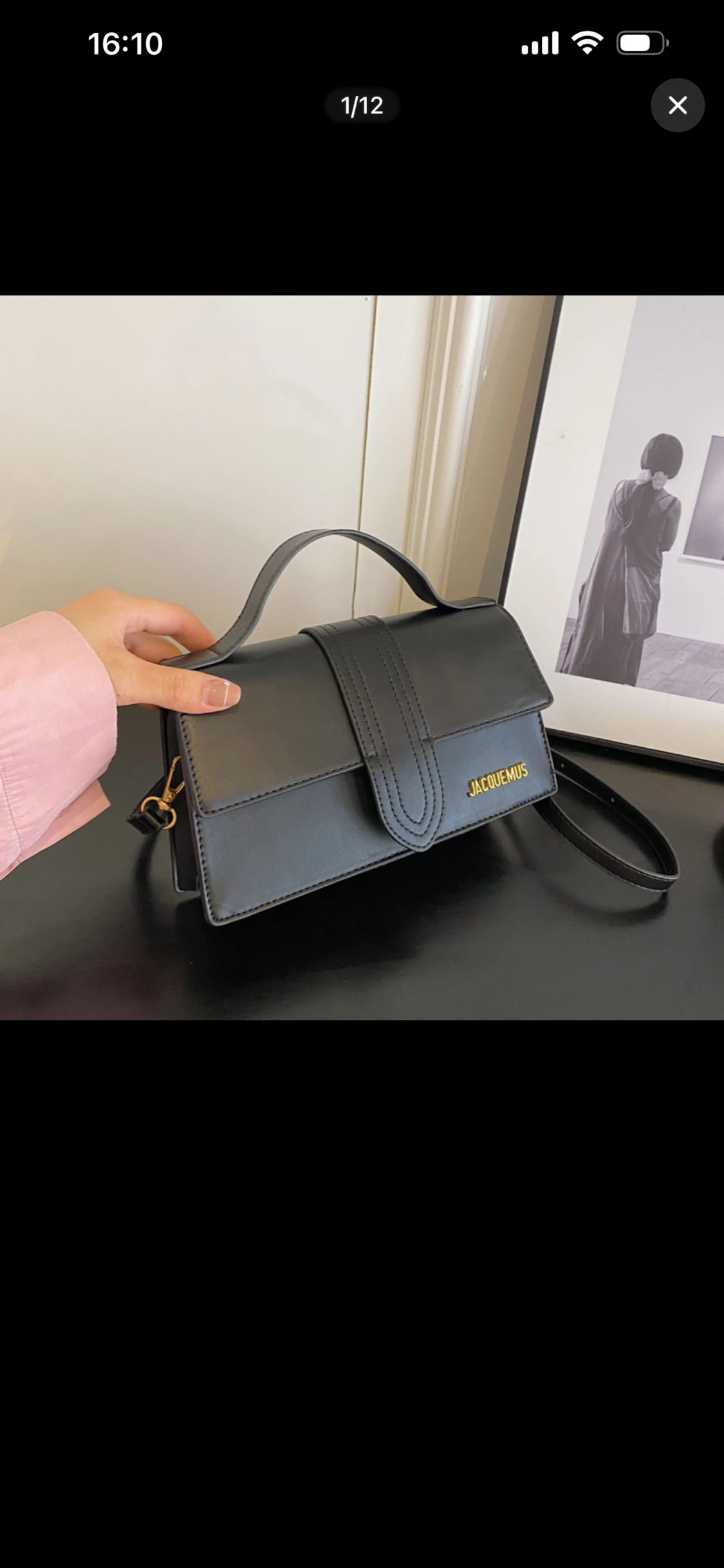 Jacquemus Le Grand Bambino väska - 3