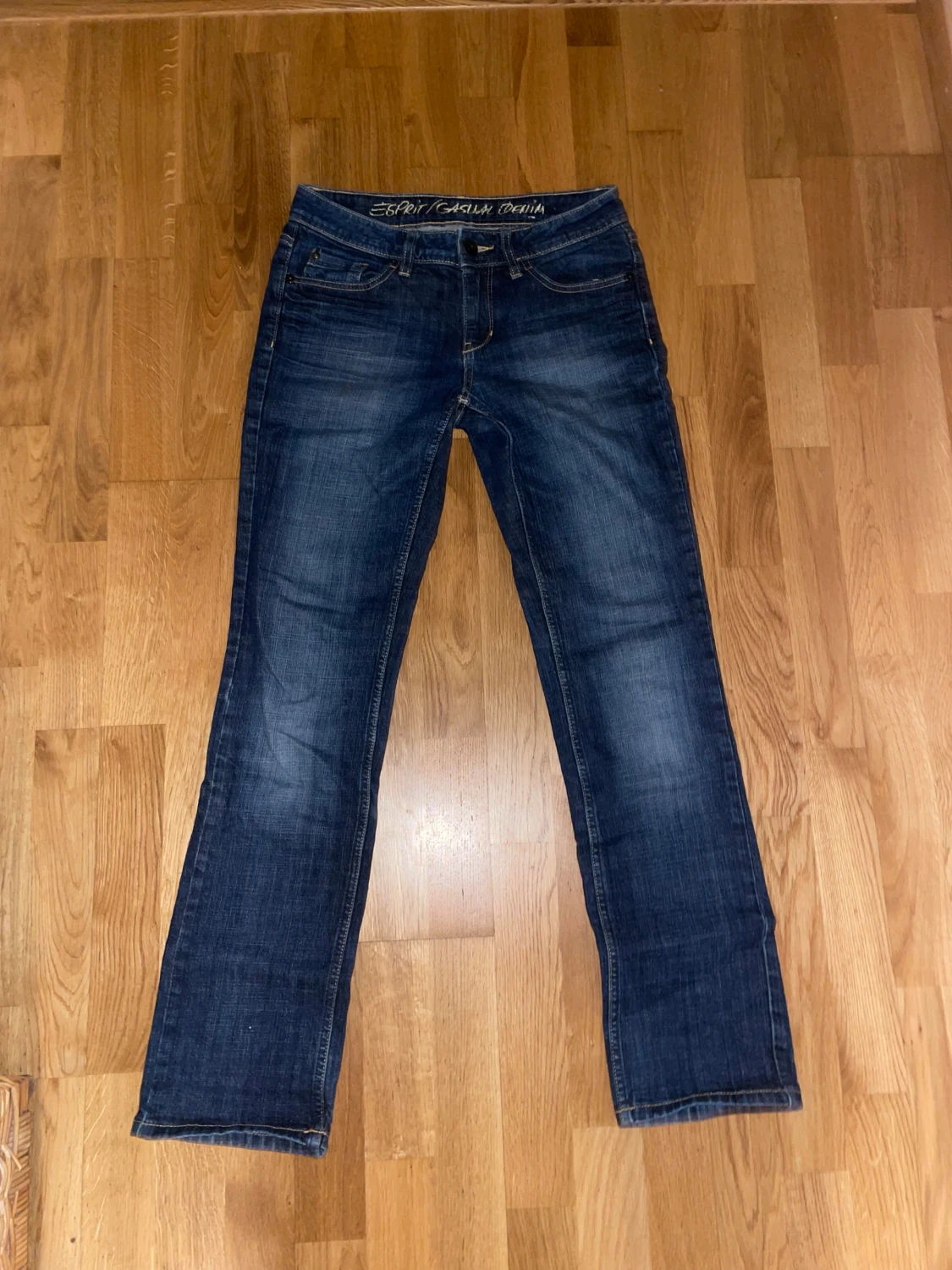 Lågmidjade bootcut jeans  - 2