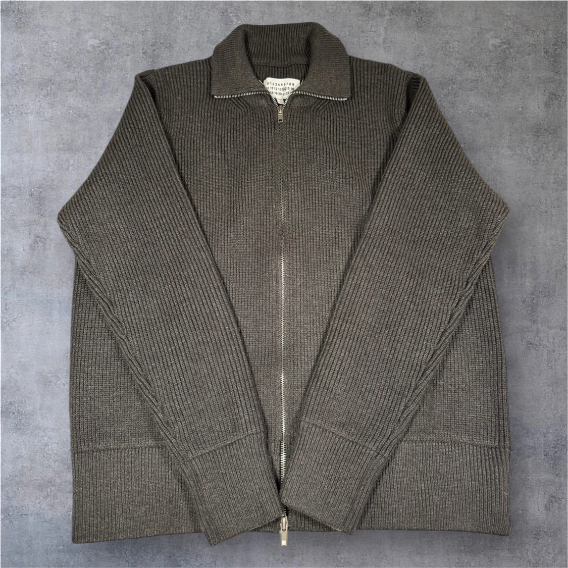 Maison Margiela grå zip