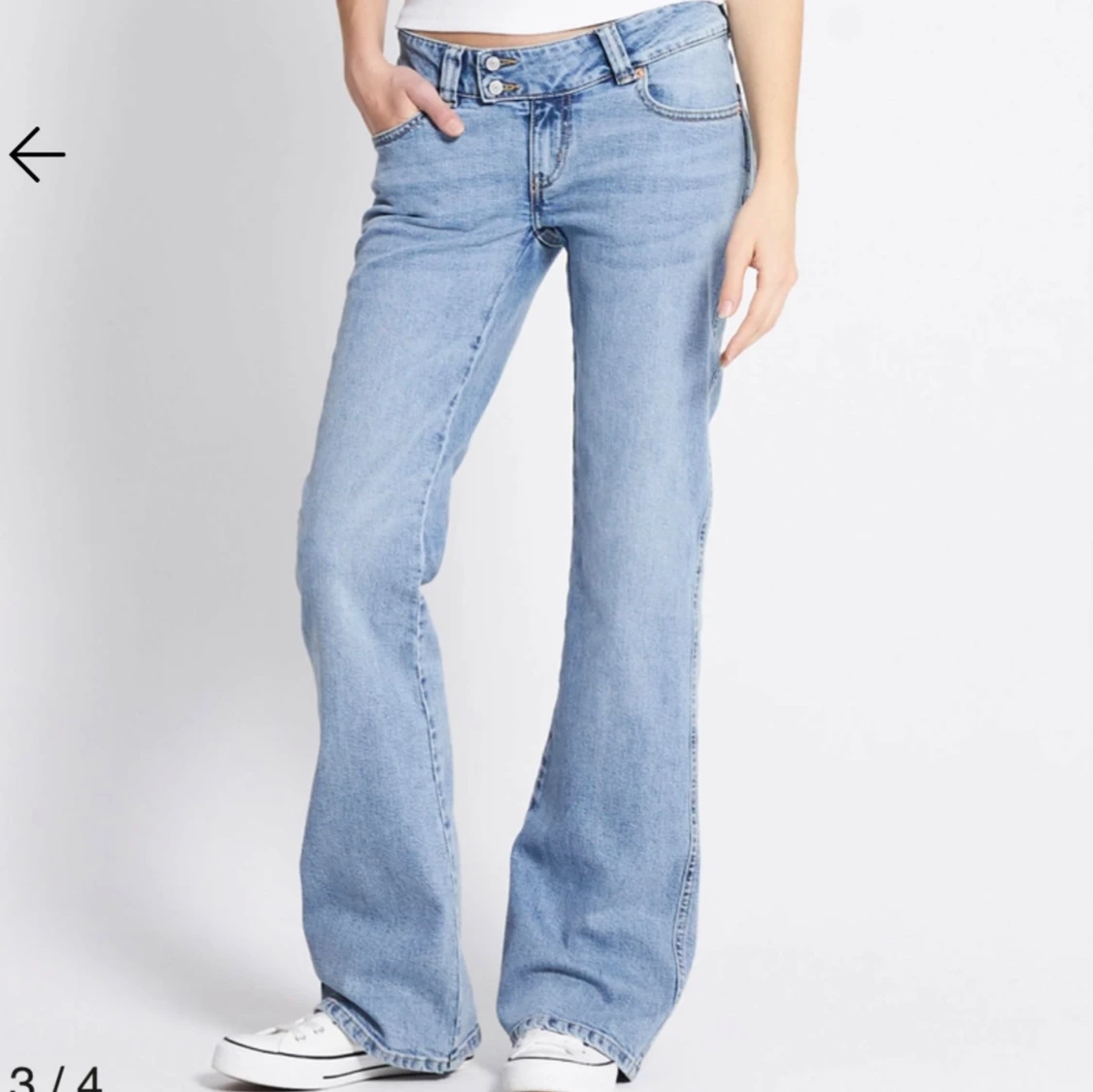 Lågmidjade jeans 