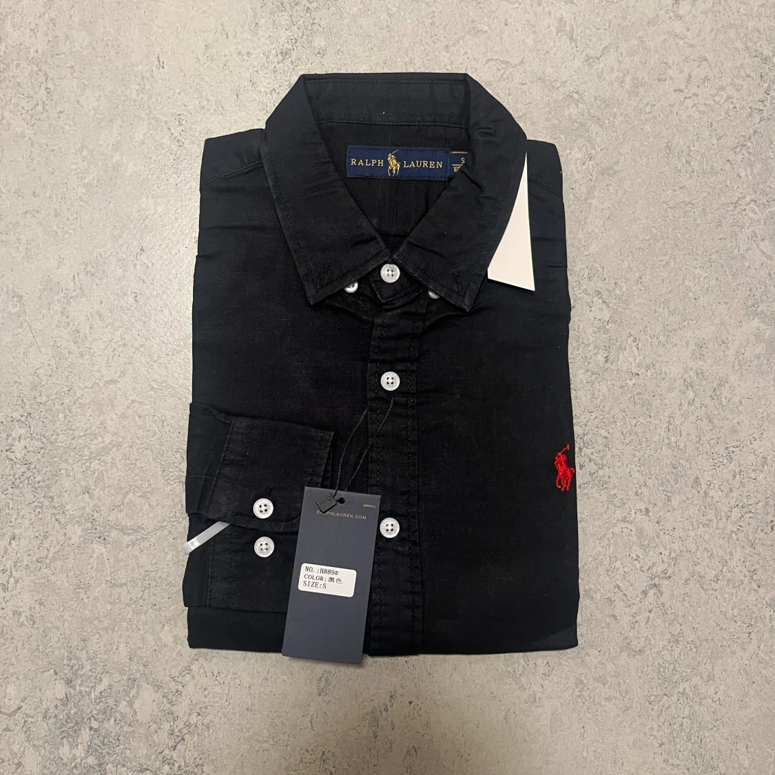 Svart skjorta från Ralph Lauren S - 4