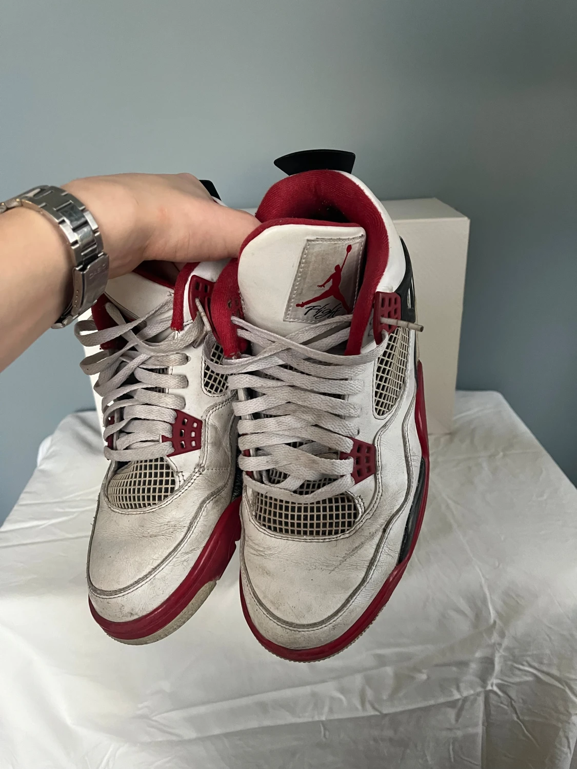 Nike jordan 4 fire red 2012 - 5