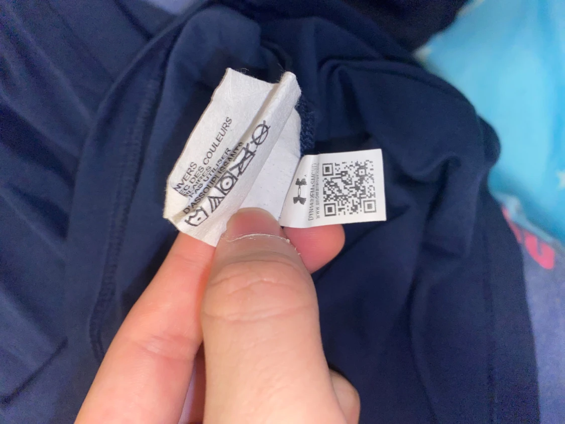 Blå Under Armour t-shirt med logga - 2