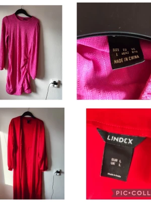 Klänningar stl L (11plagg ) - Detta är ett klädpaket med olika klänningar och tunikor i storlek L. I paketet ingår klänningar från bland annat Zara Basic, Sisters Point, Vila, Lindex, Shein, Club L, Boohoo, Heart & Hips och FB Sister. Färgerna varierar från rött, rosa, svart, vitt, grönt och blommigt.  Du är varmt välkommen att kika på mina andra annonser.