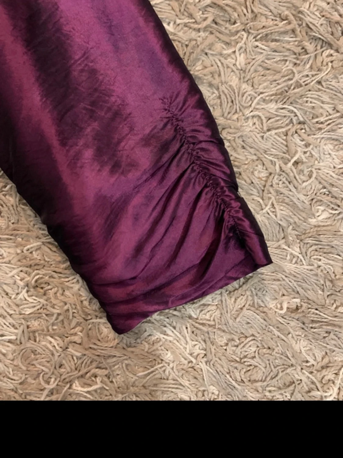 Vinröd kostymklänning med kavaj - 3