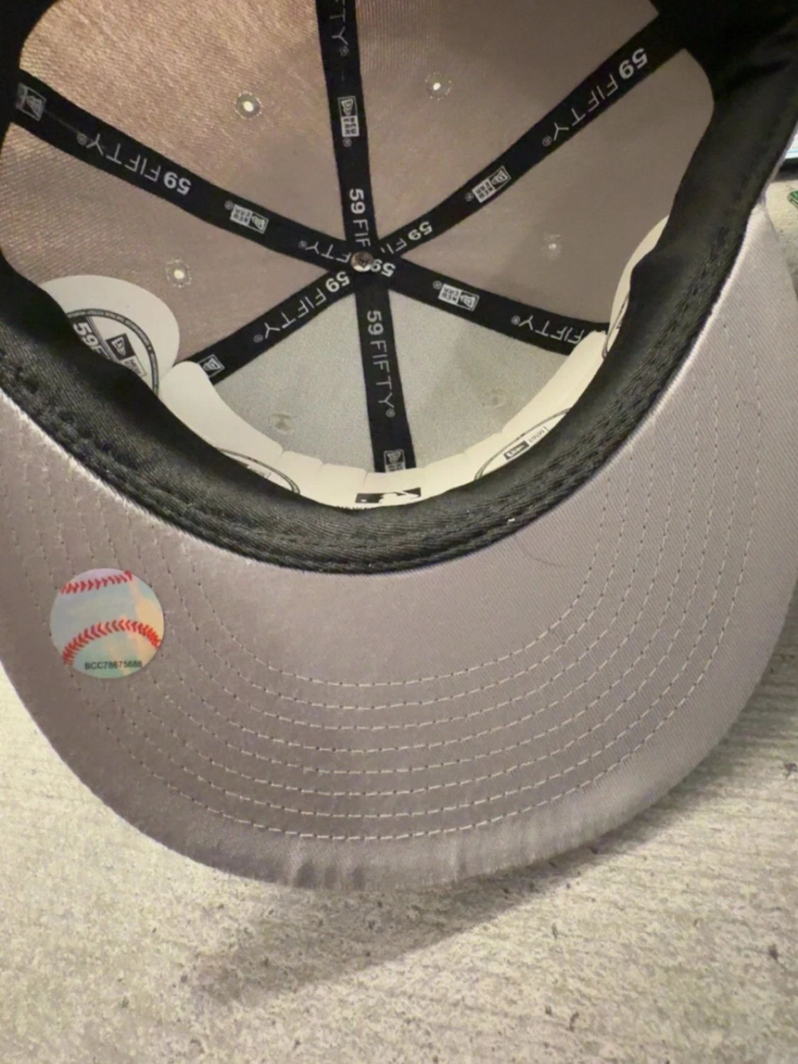 Grå LA-keps från New Era 59FIFTY - 4