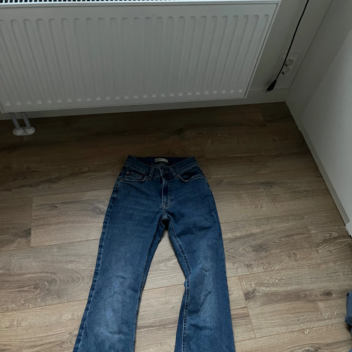Blå Gina tricot  bootcut jeans
