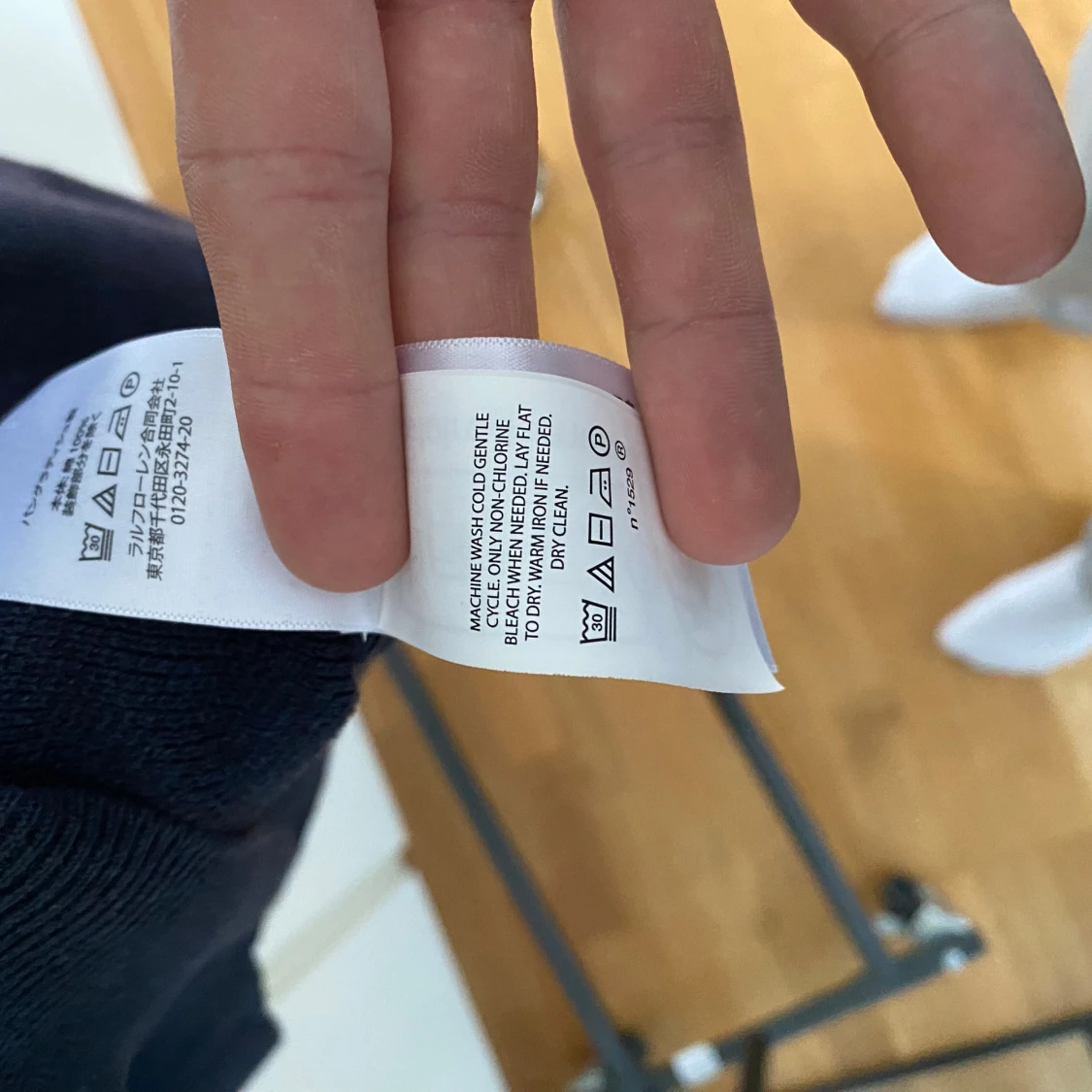 Mörkblå Halv Zip från Ralph Lauren - 2