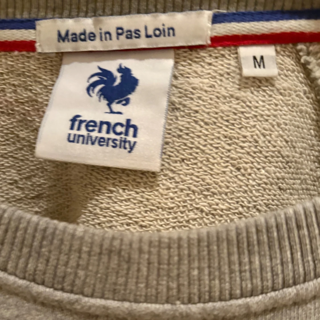 Grå sweatshirt från French University - 2