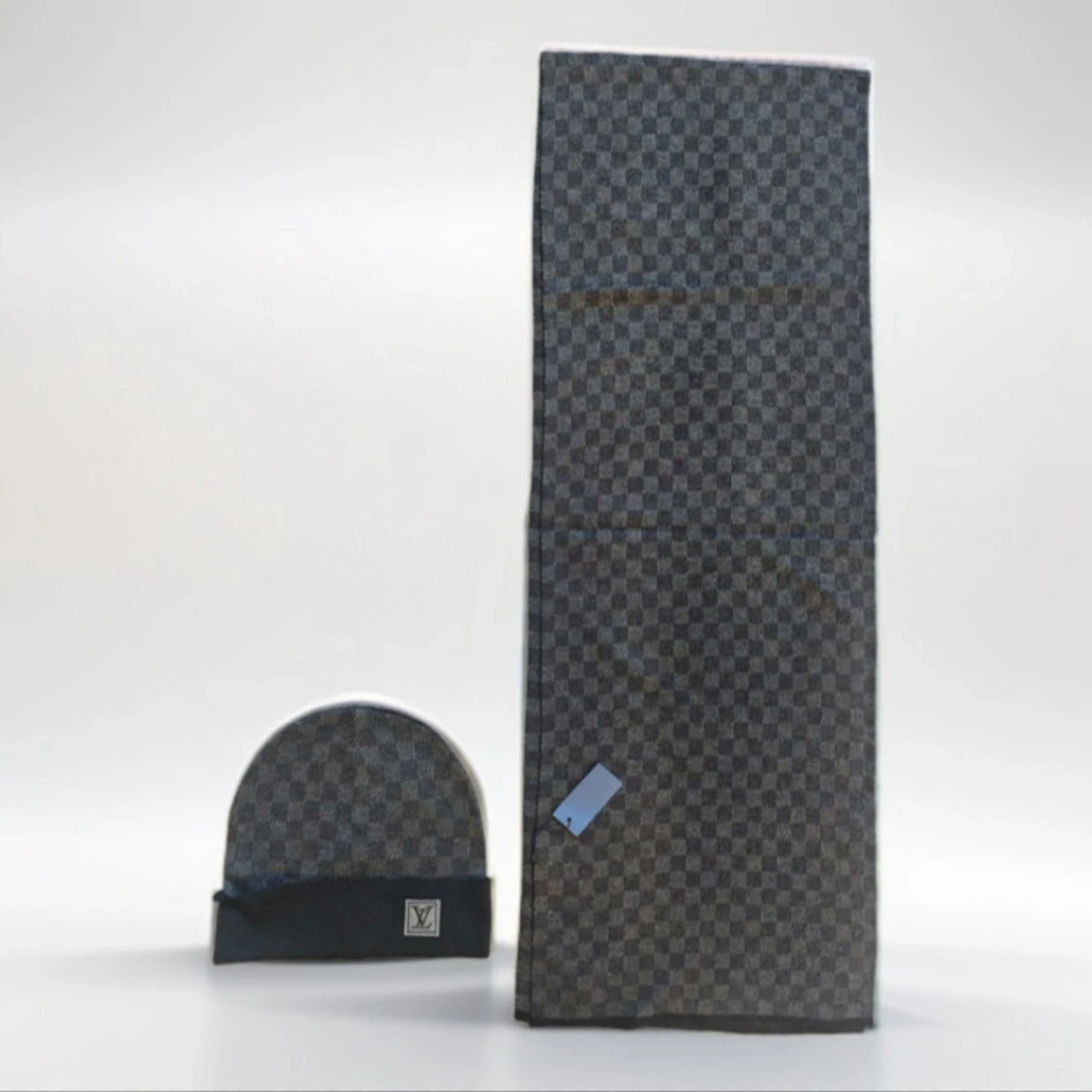 rutig halsduk i kashmir