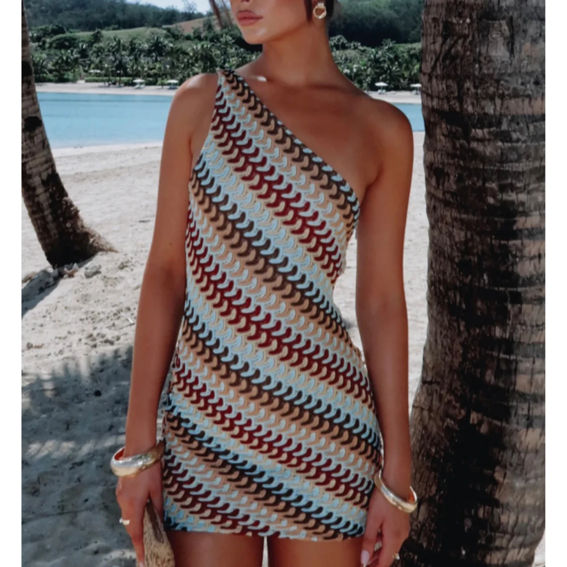 En-ärmad klänning - 1