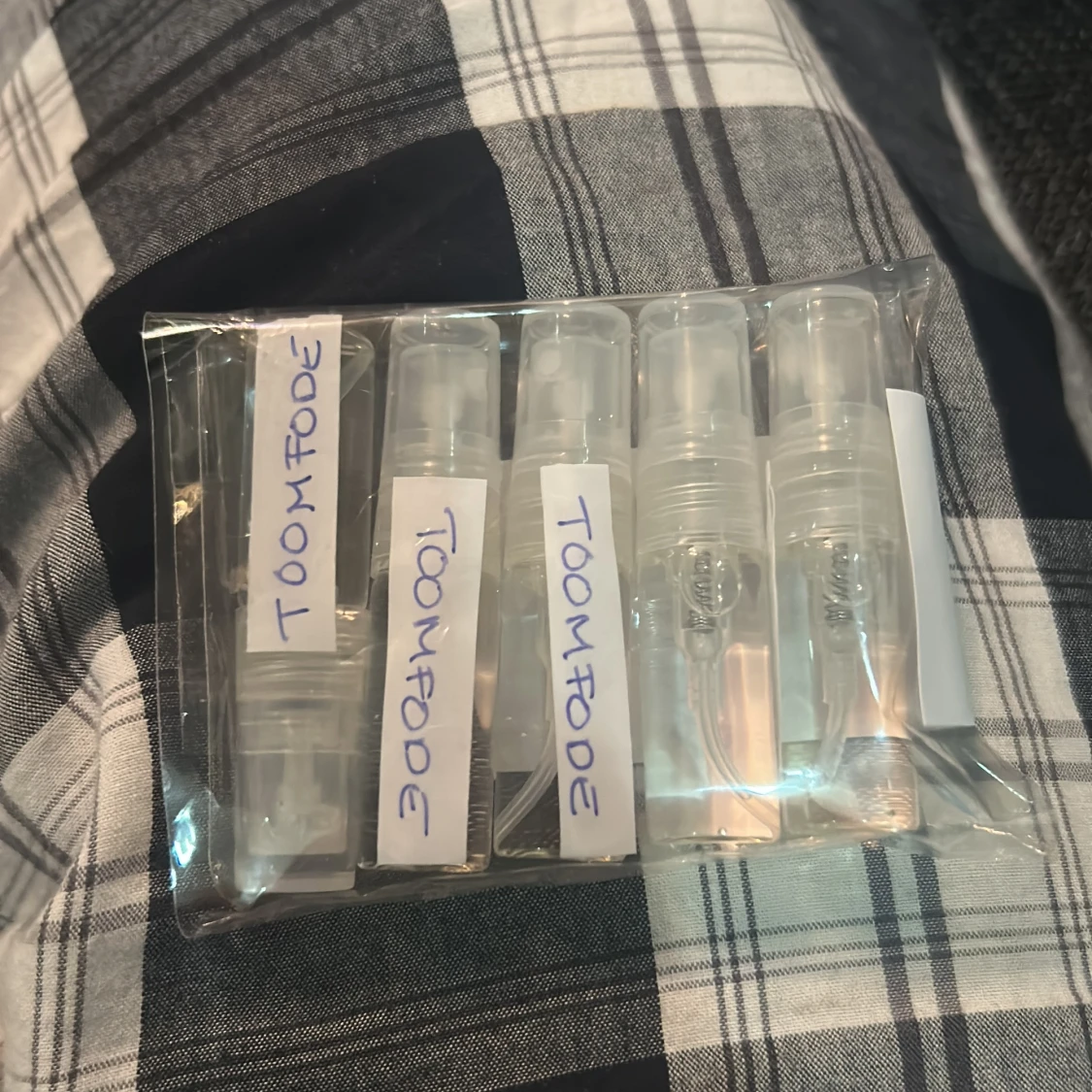 Toomfode parfymprover 5-pack