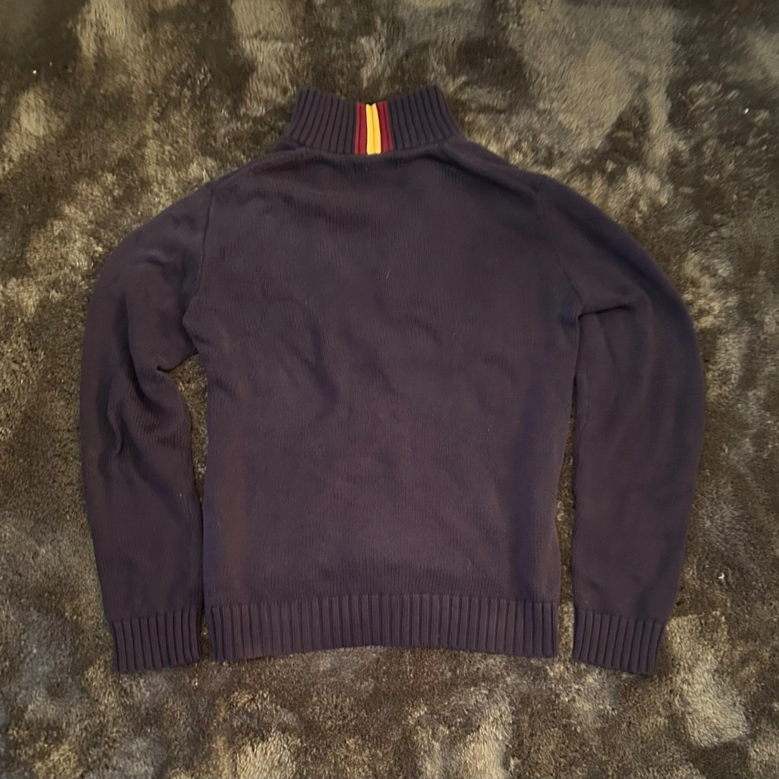 Mörkblå stickad kofta från Polo Ralph Lauren - 3