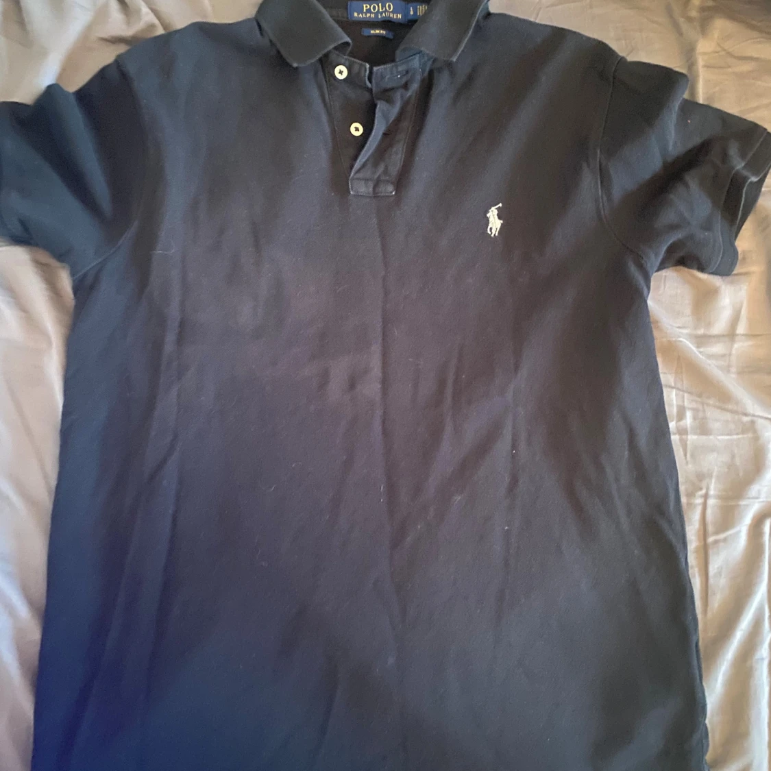 Svart pikétröja från Polo Ralph Lauren - 1