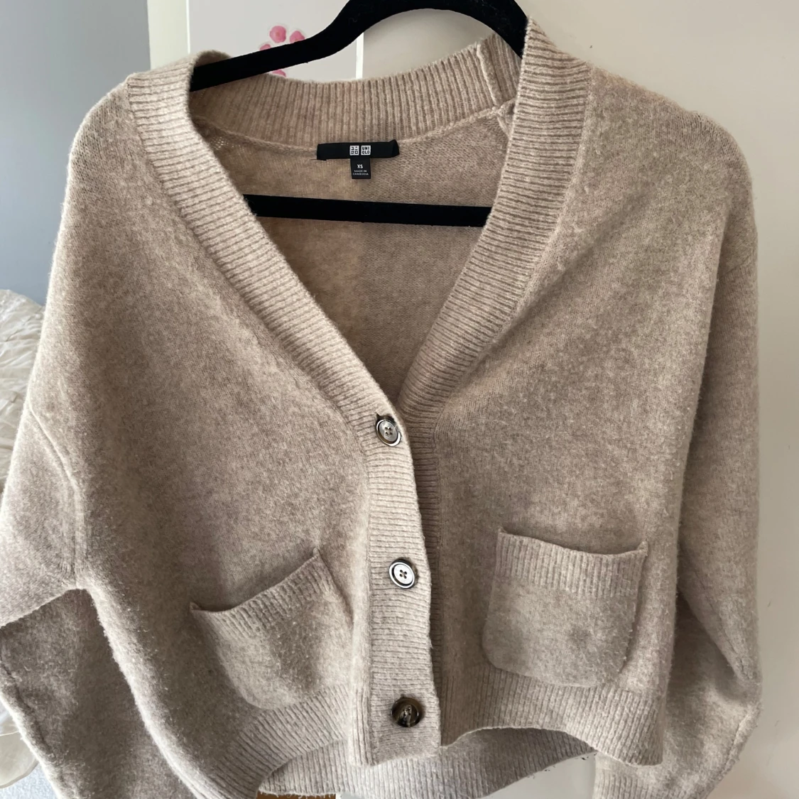 Beige kofta från Uniqlo XS - 1