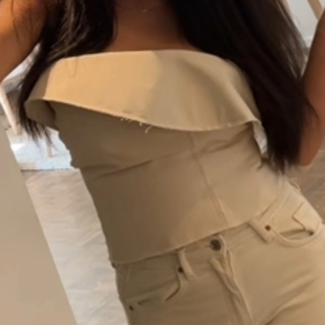 Jeans topp från zara