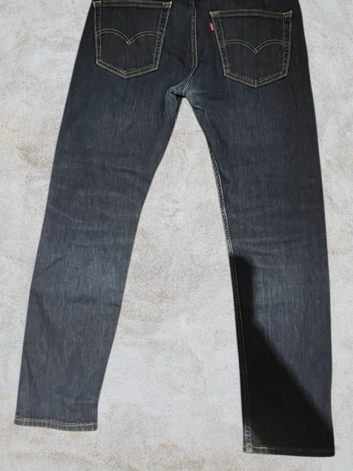 Levi's 501 svarta raka jeans - 1