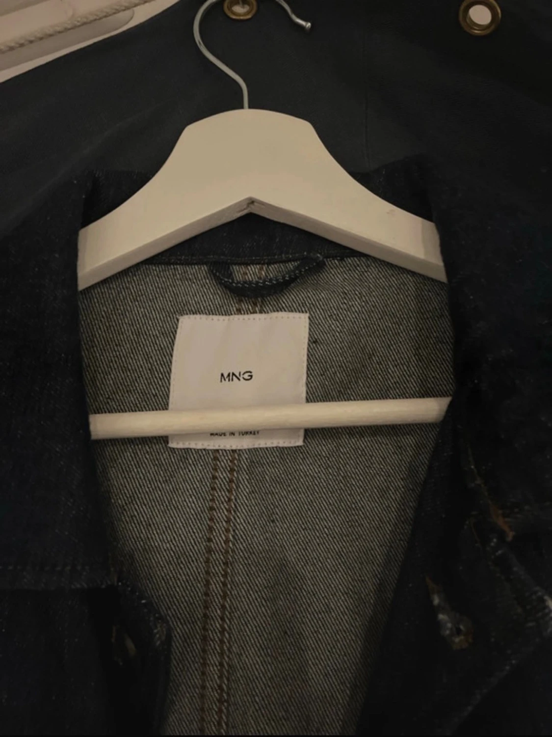 Mörkblå jeansjacka från MNG - 1