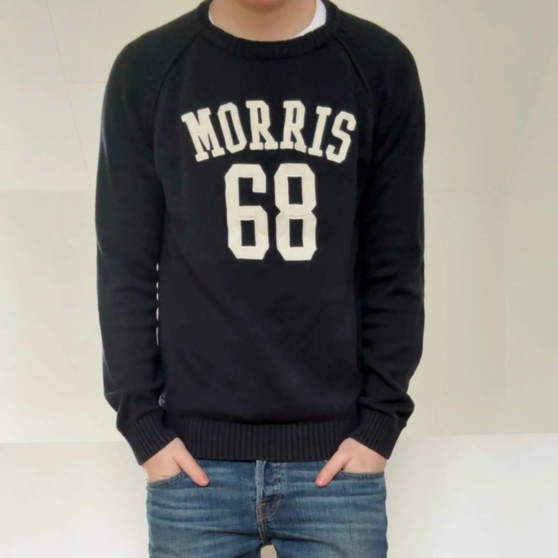 Mörkblå Morris tröja  - 1