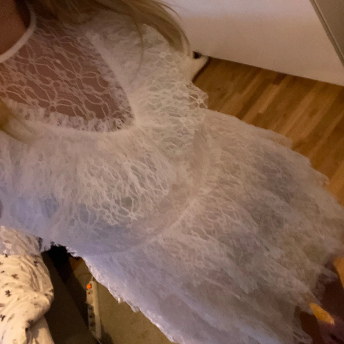 Vit Studentklänning  - 91