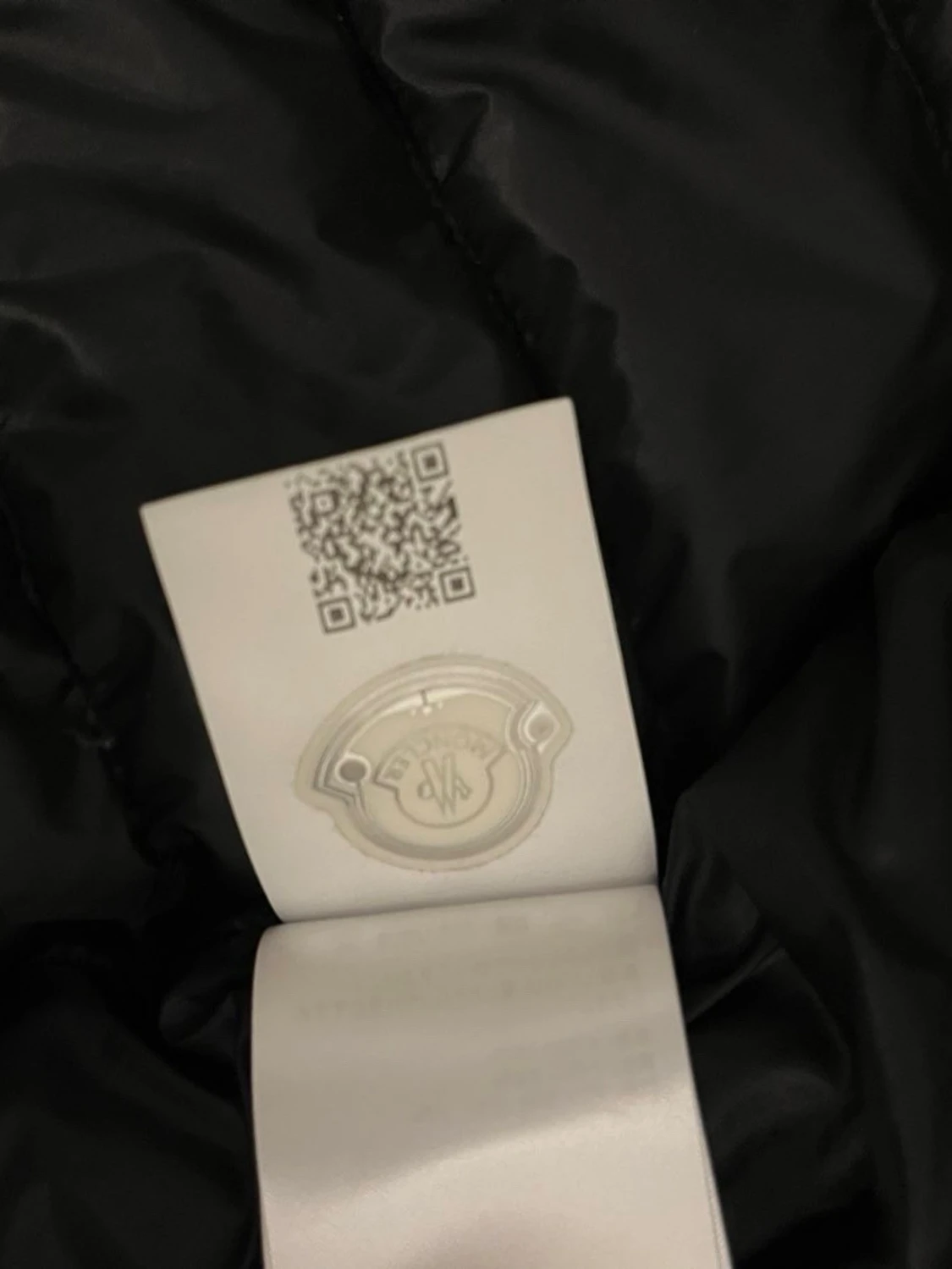 Svart Moncler pufferjacka - 4