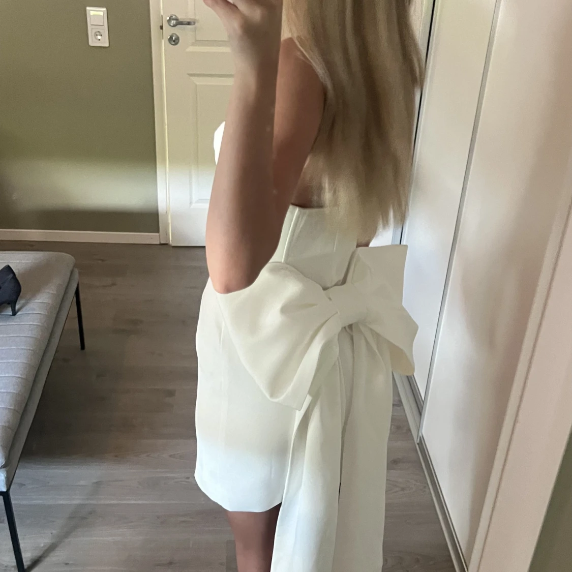 Söt rosett klänning 