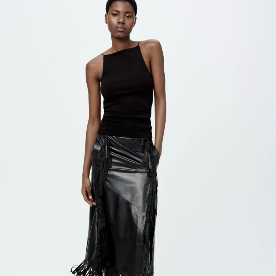 Halterneck topp - 90