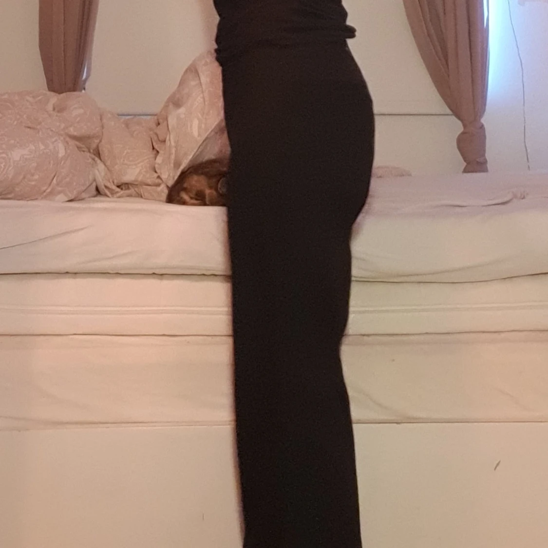 Svarta kostymbyxor  - 90