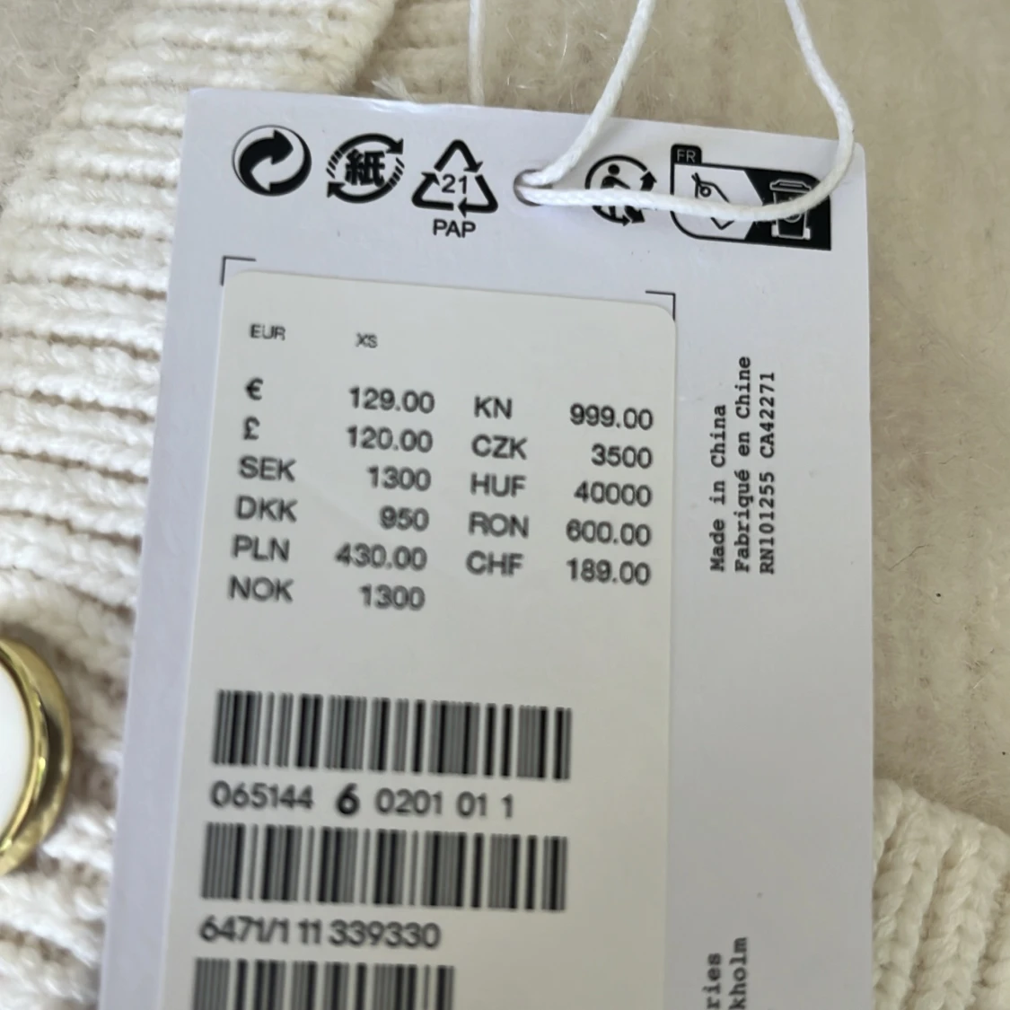 Stickad kofta Other stories💗 - 90