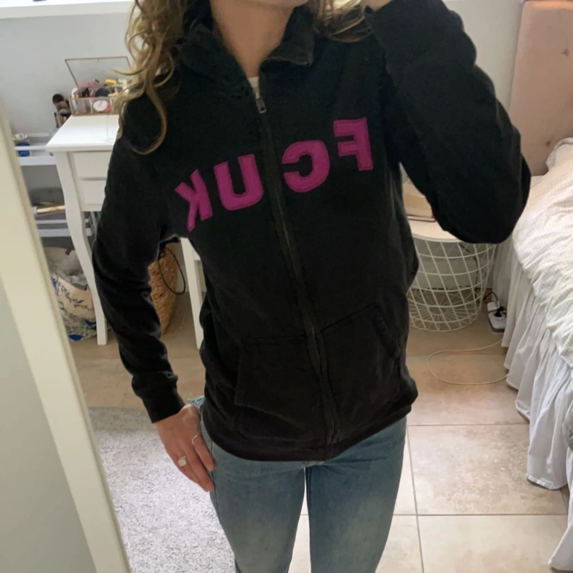 Tröja med dragkedja