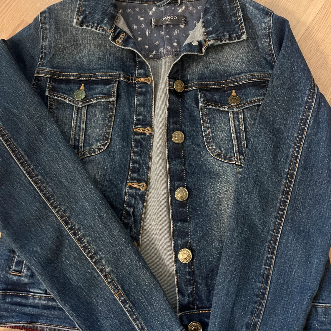 Jeansjacka för barn flicka