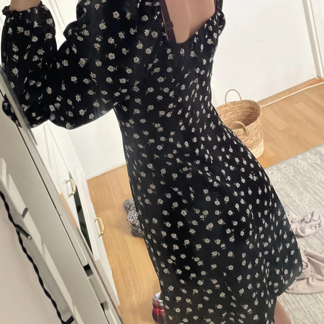 Svart sommarklänning  - 90